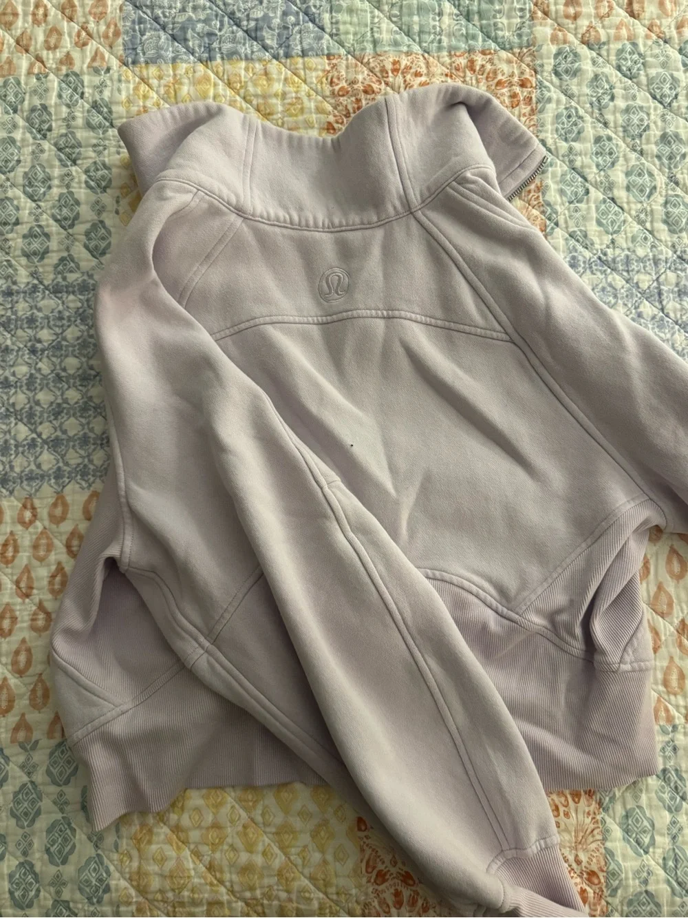 lululemon athletica Lavender Half-Zip Pullover Hoodie